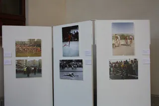 Exposición 'Momentos de oro del deporte salmantino' en La Salina