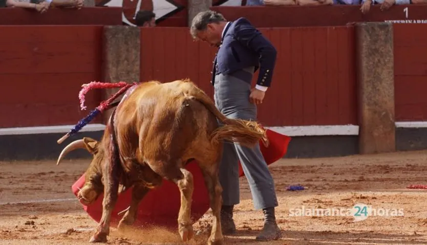 Clase magistral taurina por San Juan de Sahagún en Salamanca: imágenes del festejo