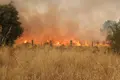 Un rayo provoca un incendio en Guijuelo durante la tormenta