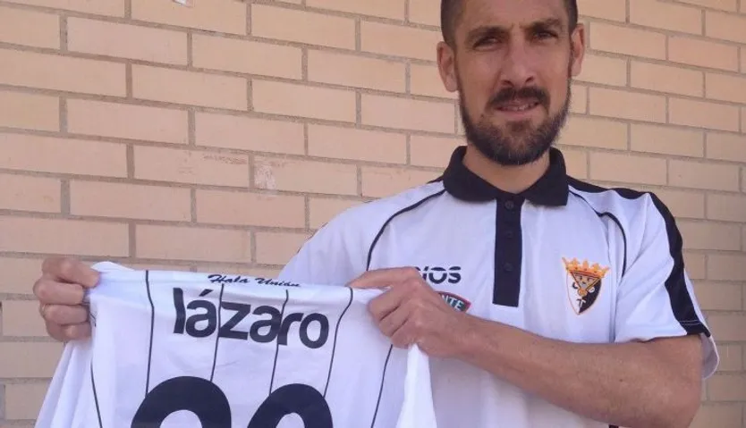 David Lázaro, último goleador de la UDS FOTO SALAMANCA24HORAS.COM
