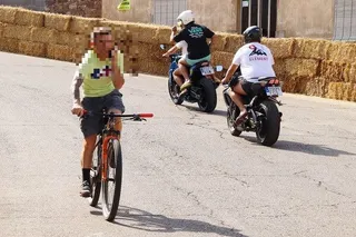 Primera jornada de celebración del Gran Premio de Velocidad de la localidad leonesa de La Bañeza. Foto Peio García / ICAL