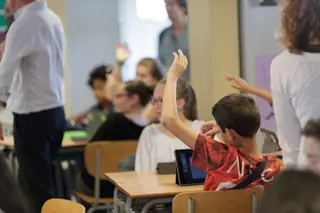Niños en clase | Imagen Europa Press