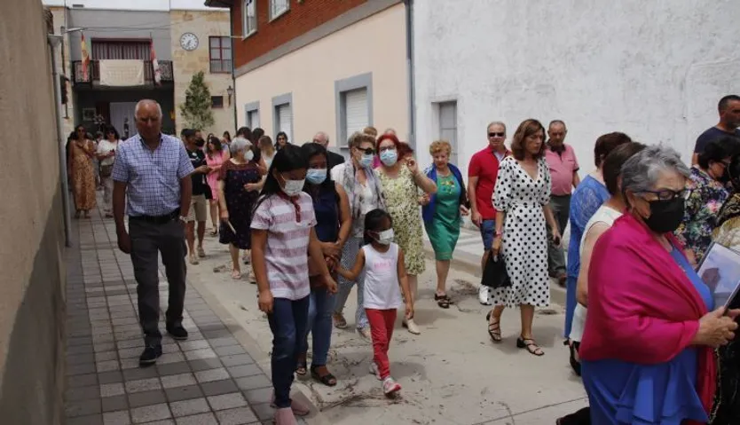 Calvarrasa de Abajo. Misa Corpus y procesión