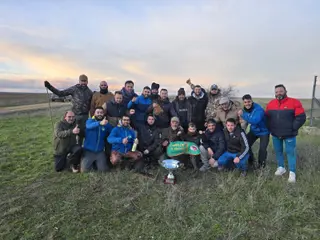 Celebración del pase al Nacional de la galga Húngara de Francacelu