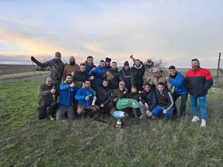 Celebración del pase al Nacional de la galga Húngara de Francacelu