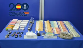 Imagen de lo incautado en la redada de Pizarrales, operación Mora | Foto: Policía Nacional