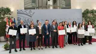 Entrega de los premios a trabajos académicos de educación superior en materia de cooperación internacional para el desarrollo. Archivo