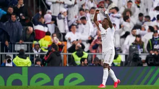 Vinicius, en el Bernabéu | FOTO REAL MADRID