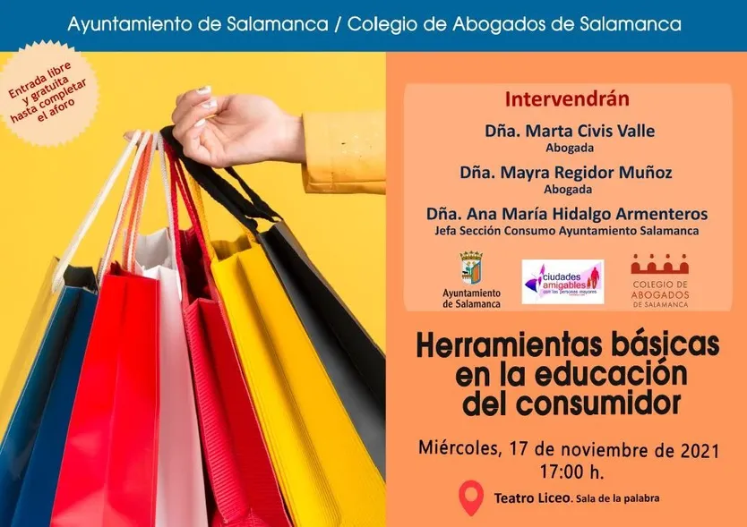 Cartel charla