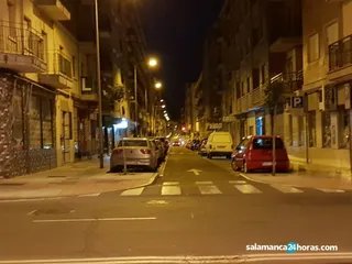 Calle bolivar noche