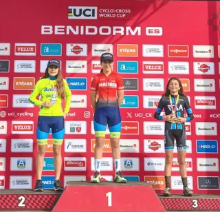 Podium de Daida García en Benidorm