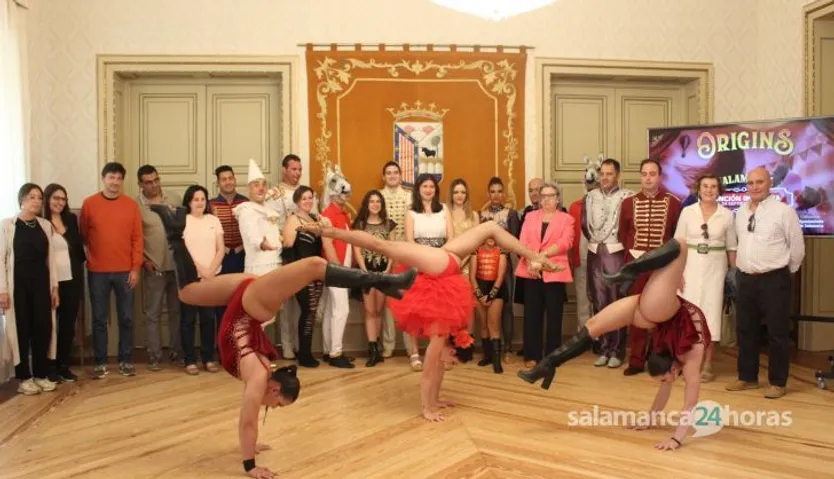 Presentación del circo Origins