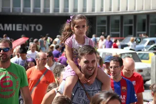 Fiestas de Santa Marta 2017: encierro infantil