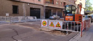 Obras, cortes de tráfico, estrechamientos