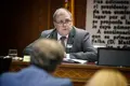 El consejero de la sociedad española de participaciones industriales (SEPI) y expresidente de correos, Juan Manuel Serrano Quintana, comparece en la Comisión de Investigación del ‘caso Koldo’, en el Senado, a 15 de septiembre de 2025, en Madrid - Fernando Sánchez - Europa Press - Archivo