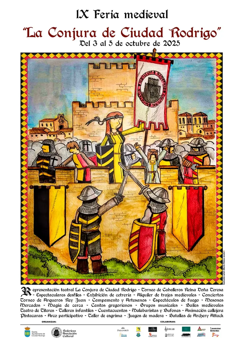 Cartel La Ix Feria Medieval De Ciudad Rodrigo, La Conjura