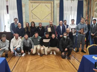 Participantes en el Torneo de Ajedrez Pablo Unamuno