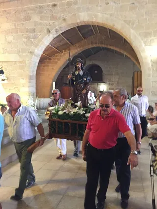 Villarino procesión San Roque y charros (16)