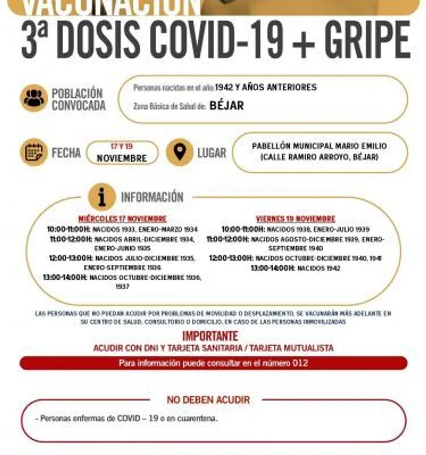 BEJAR 17, 19 NOVIEMBRE 2021 TERCERA DOSIS COVID + GRIPE page 0001