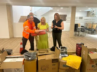 Nueva entrega de vehículos y material para los voluntarios de Protección Civil de Castilla y León. Foto Comunicación de Castilla y León