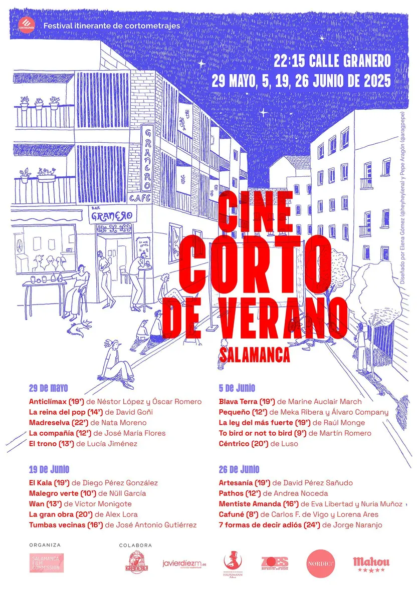 Programación Festival de Cine Corto de Verano