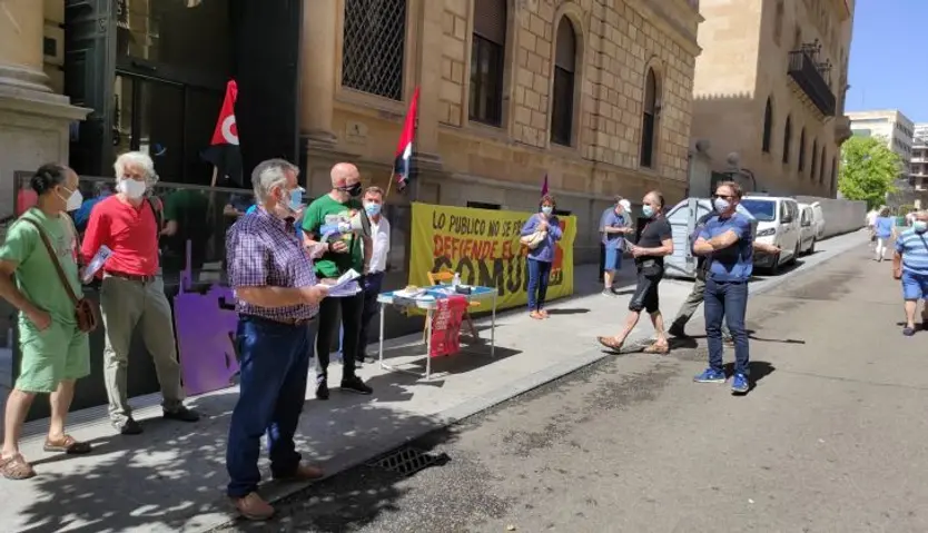 Concentración de CGT frente a la Agencia Tributaria (Hacienda) (3)