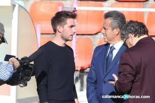 Pablo Cortés, durante su etapa con el Salamanca CF UDS | FOTO SALAMANCA24HORAS.COM