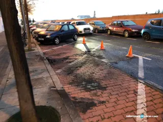 Coche calcinado Príncipe de Vergara (2)
