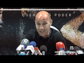 Declaraciones de Calderón tras el Salamanca CF UDS - Deportivo Fabril