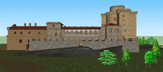Palacio de los Duques de Alba en 3D