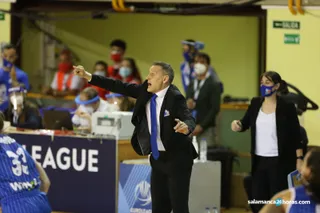 Íñiguez pide más a las suyas: “Estoy descontento del último cuarto”