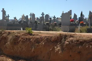 Obras en el cementerio de Guijuelo