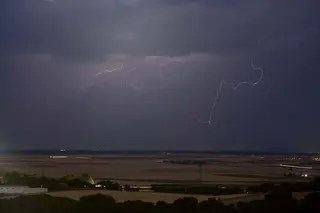 Imagen de una tormenta en Doñinos de Salamanca | ICAL 