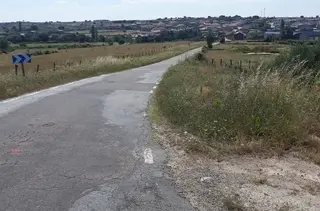 Cipérez carretera obras