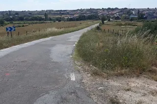 Cipérez carretera obras
