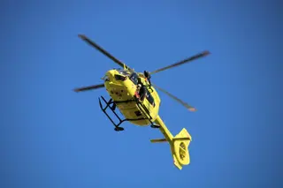 Helicóptero de Sacyl en Salamanca