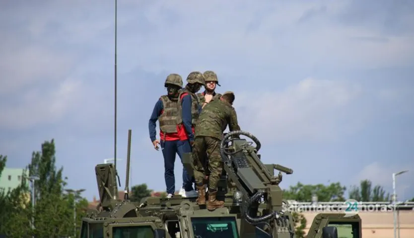 Día de las fuerzas armadas en el Tormes