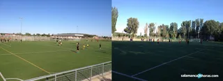 Entrenamientos Unionistas y Salamanca CF UDS en La Aldehuela (2)
