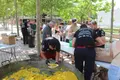 Gran paella popular en el barrio del Zurguen