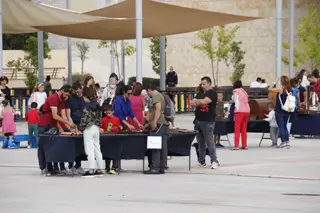 Juegos XXL del mundo en la Plaza de la Concordia