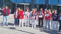 Trabajadores del Hospital de Salamanca guardan un minuto de silencio por Maricarmen