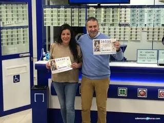 El pasado año el Gordo tocó en Salamanca