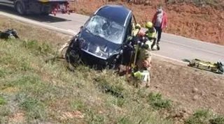 Accidente en Matilla de los Caños del Río