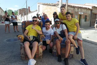 Fiestas en Villoruela: Autos Locos