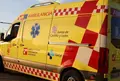 Ambulancia. Foto de archivo