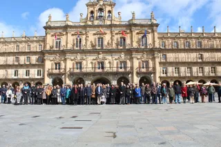 Minuto de silencio con motivo del Día Europeo en Memoria de las Víctimas del Terrorismo.