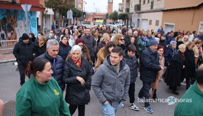 Santa Marta de Tormes, misa y procesión de Santa Blas