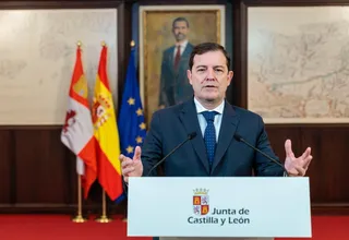 Mañueco en una intervención sobre los presupuestos de 2026 | Comunicación Junta de Castilla y León