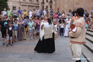 Ruta teatralizada ‘Salamanca, tu tiempo es de piedra (10)