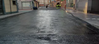 Asfaltado carretera Naharros